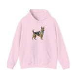 Swedish Vallhund  - Unisex 50/50  Hooded Sweatshirt