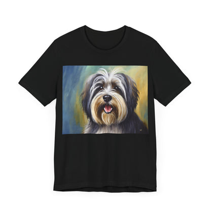 Tibetan Terrier Unisex Jersey Short Sleeve Tee