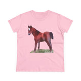 Horse 'Contata' Women's Midweight Cotton Tee