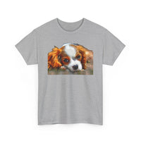 Cavalier King Charles Spaniel Unisex Heavy Cotton Tee