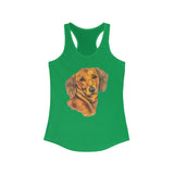 Dachshund 'Doxie #1'  Women's Racerback Tank