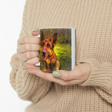 German Shepherd 'Bayli'   -  Ceramic Mug 11oz