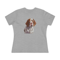 Bracco Italiano Women's Relaxed Fit Cotton Tee