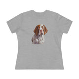Bracco Italiano Women's Relaxed Fit Cotton Tee