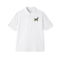 Swedish Vallhund  - Men's Piqué Polo Shirt