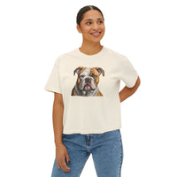 American Bulldog Women's Oversized Boxy Tee