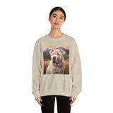 Chinese Shar-Pei Unisex 50/50 Crewneck Sweatshirt