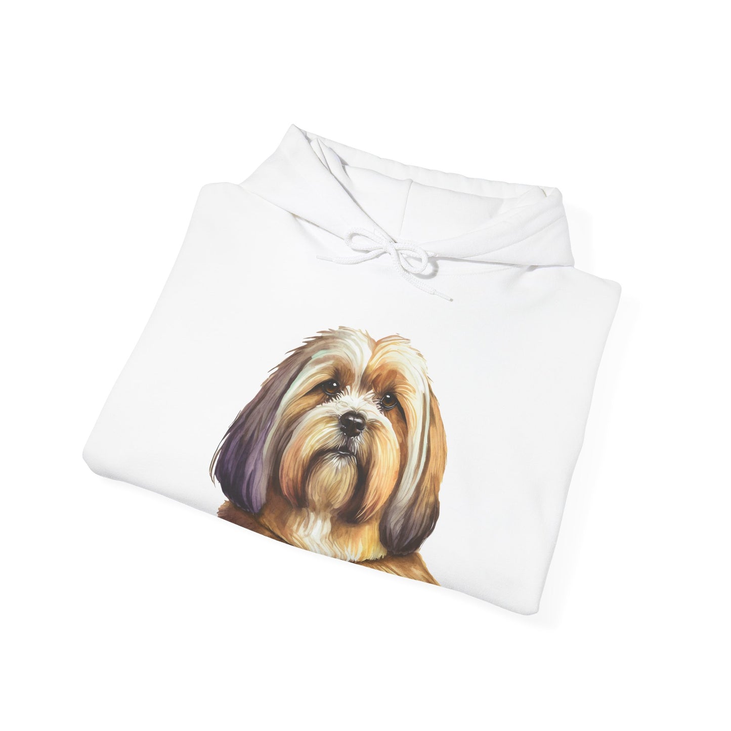 Lhasa Apso Unisex 50/50 Hooded Sweatshirt