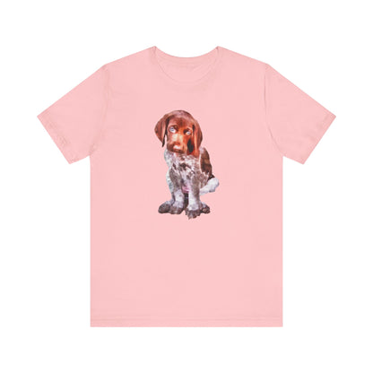 German Shorthaired Pointer 'Benny' Unisex Jersey Short Sleeve Tee