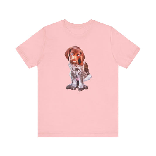 German Shorthaired Pointer 'Benny' Unisex Jersey Short Sleeve Tee