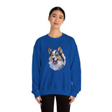 Alaskan Klee Kai Unisex 50/50 Crewneck Sweatshirt