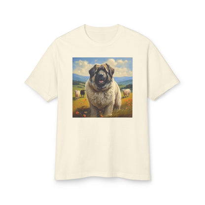 Caucasian Shepherd Dog - Unisex Relaxed Fit Heavyweight Cotton Tee