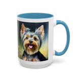 Yorkshire Terrier - Ceramic Accent Coffee Mug (11, 15oz)