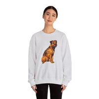 Border Terrier 'Andrew' Unisex 50/50 Crewneck Sweatshirt
