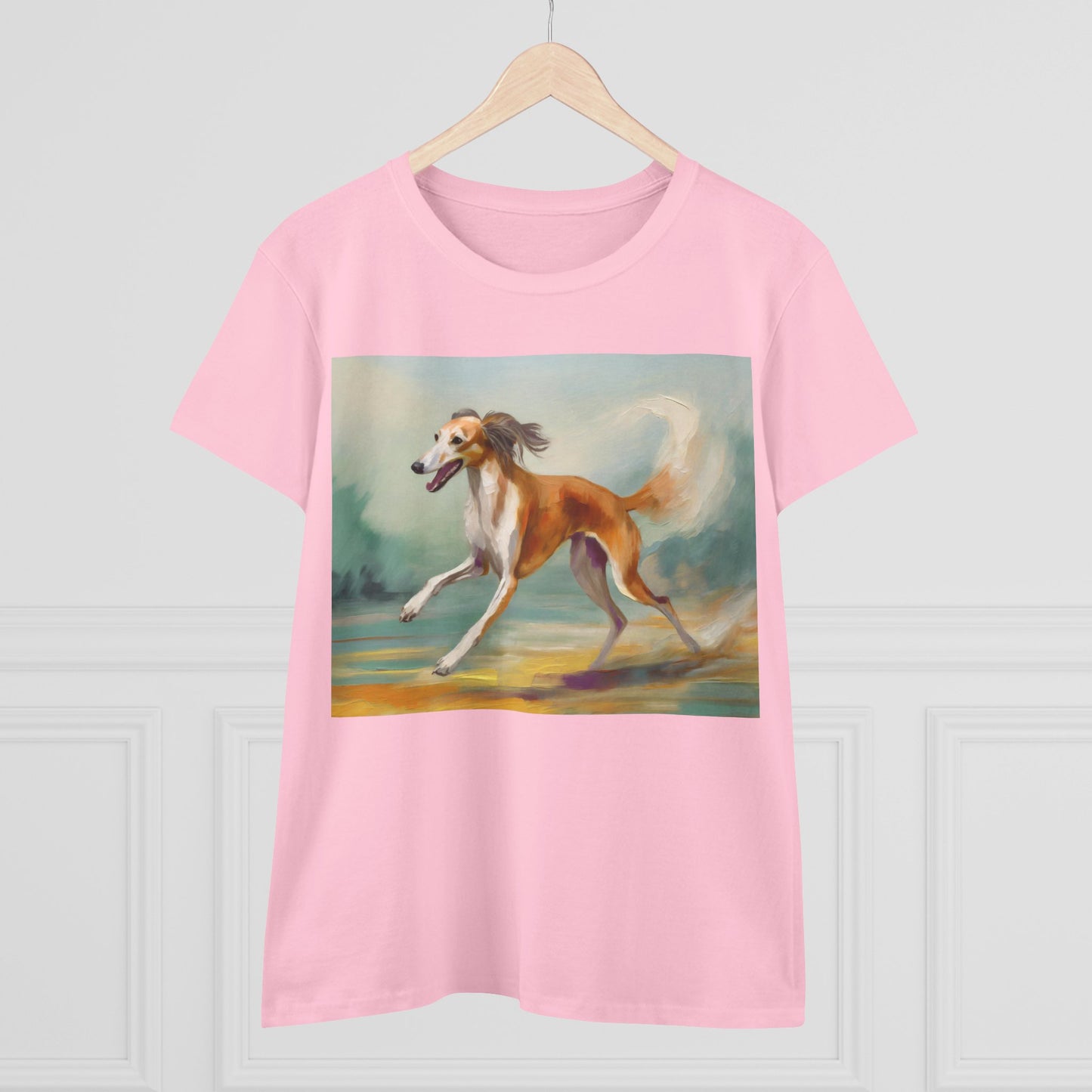 Saluki Women's Midweight Cotton Tee