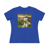 Dogo Argentino Women's Relaxed Fit Cotton Tee