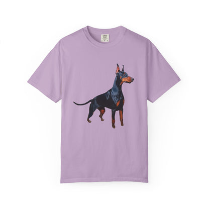 Doberman Pinscher Unisex Garment-Dyed T-shirt