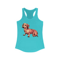 Dachshund 'Simone' - Women's  Racerback Tank