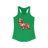 Dachshund 'Simone' - Women's  Racerback Tank