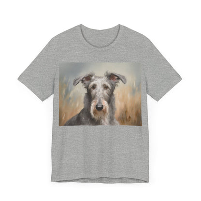Scottish Deerhound Unisex Jersey Short Sleeve Tee