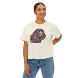 American Water Spaniel Women's Oversized Boxy Tee