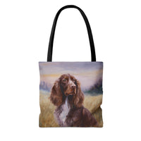 Field Spaniel Tote Bag