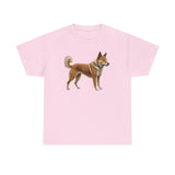 Shikoku - Japanese Hunting Dog Unisex Heavy Cotton Tee