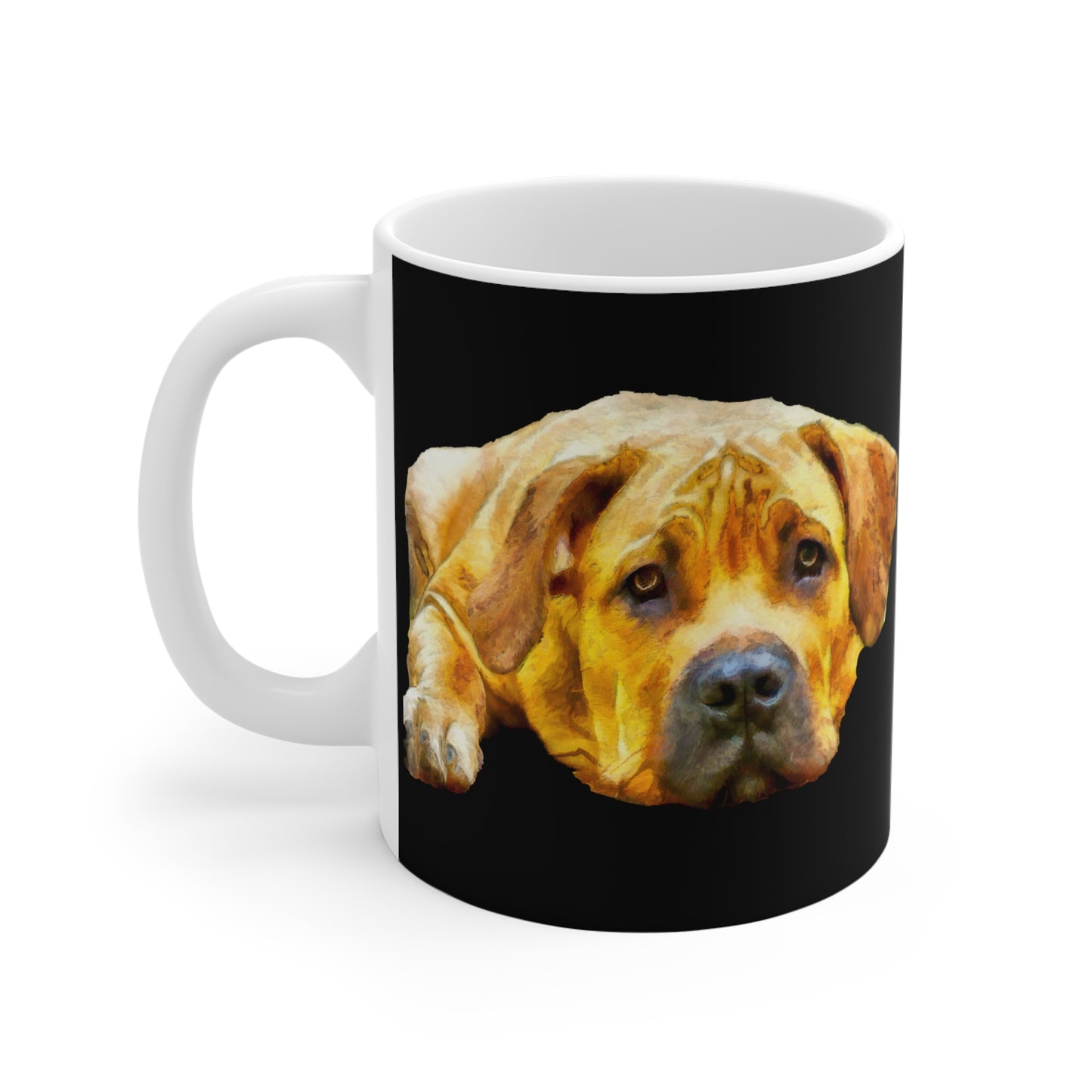 Boerboel Ceramic Mug 11oz - A Tribute to Devotion