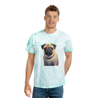 Pug - Unisex Tie-Dye Tee, Cyclone