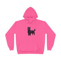 Croatian Sheepdog - Unisex Fleece Lined Pullover Hoodie Sweatshirt