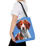 Brittany Spaniel 'Gunner' Tote Bag