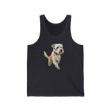 Dandie Dinmont Terrier - Unisex Jersey Tank
