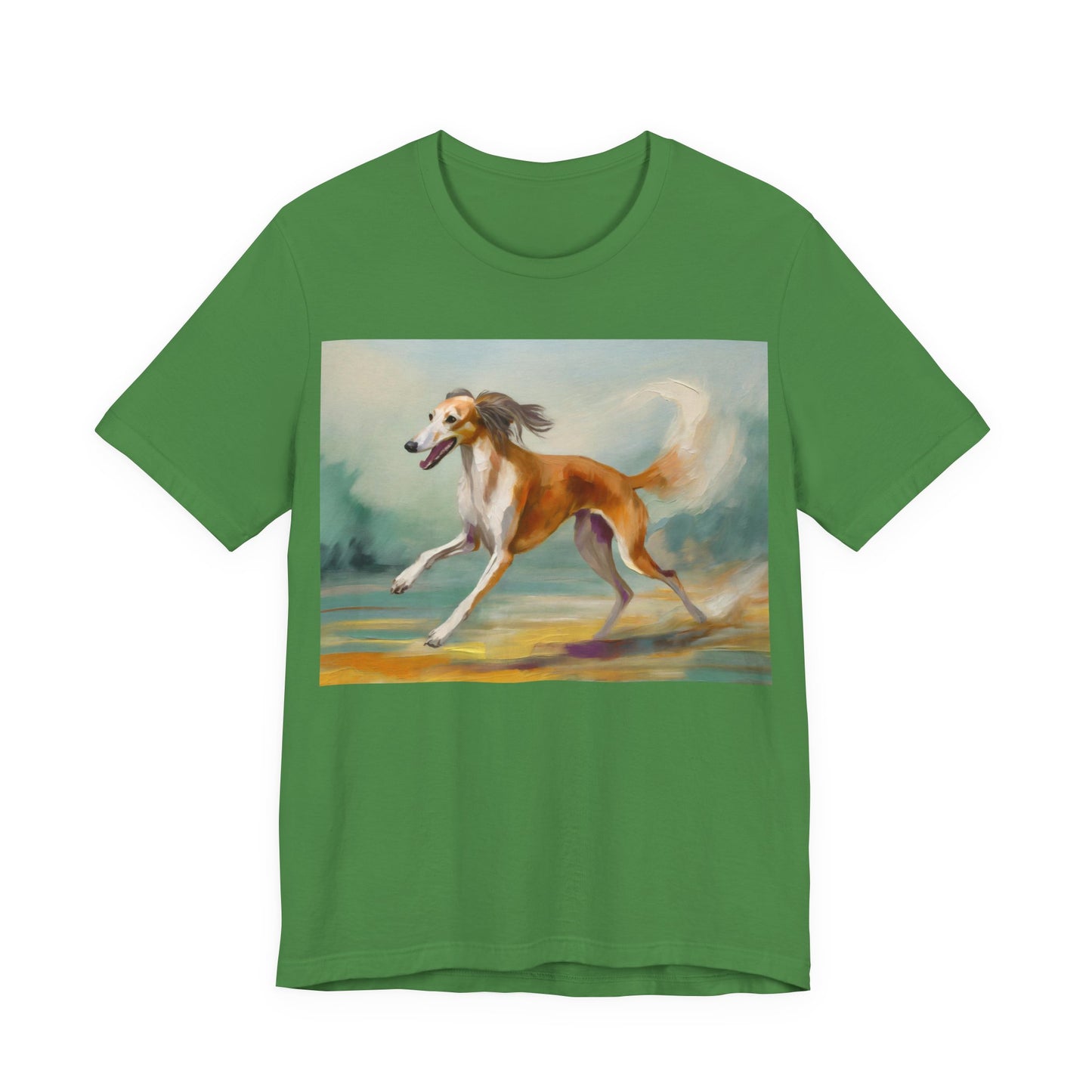 Saluki 'On the Run' Unisex Jersey Short Sleeve Tee
