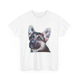 German Shepherd 'Sly' Unisex Heavy Cotton Tee