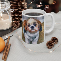 Shih-Tzu Ceramic Mug: A Sip of Pure Joy!