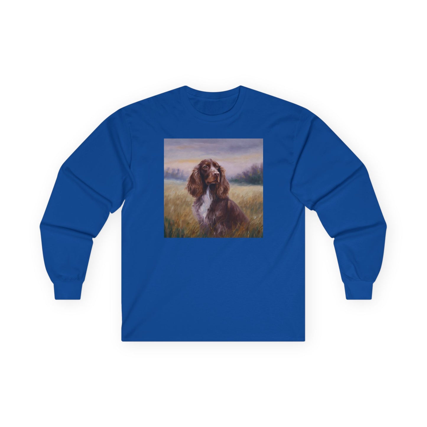Field Spaniel Unisex Cotton Long Sleeve Tee