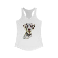 Dalmatian 'Impressionistic' Women's Racerback Tank