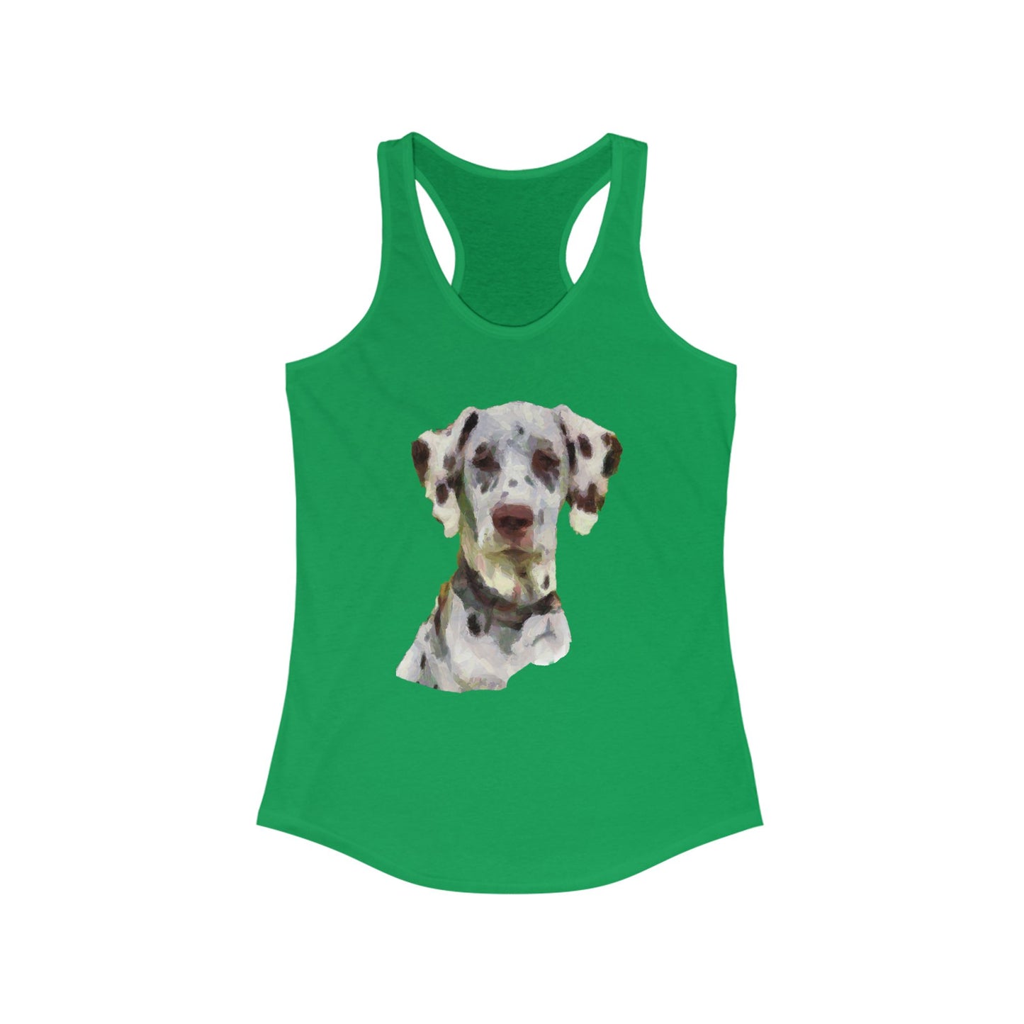 Dalmatian 'Impressionistic' Women's Racerback Tank