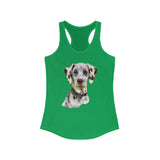 Dalmatian 'Impressionistic' Women's Racerback Tank