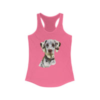 Dalmatian 'Impressionistic' Women's Racerback Tank