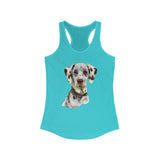 Dalmatian 'Impressionistic' Women's Racerback Tank