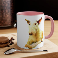English Bull Terrier Ceramic Accent Coffee Mug, 11oz