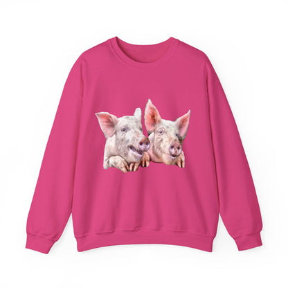 Pigs 'A Jowly Good Time' - Unisex 50/50 Crewneck Sweatshirt