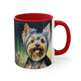 Yorkie #3 11oz Ceramic Accent Mug