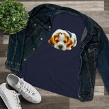 English Foxhound 'Sheeba' Women's Relaxed Fit Tee