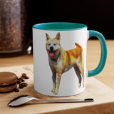 Akita - - Accent - Ceramic Coffee Mug, 11oz