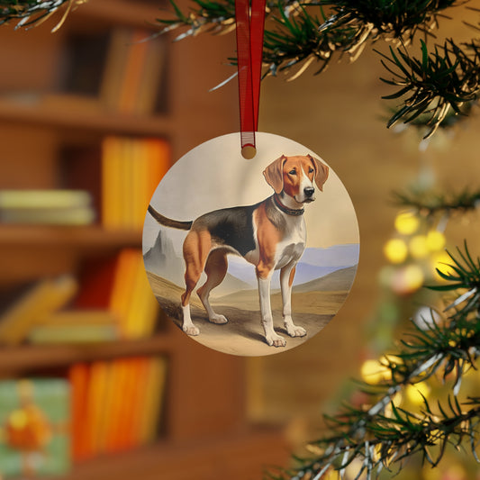 Harrier #2 Metal Ornaments: Wrapping Joy in Decades to Come