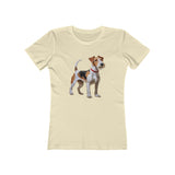 Wire Fox Terrier -  Women's Slim Fit Ringspun Cotton Tee