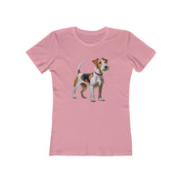 Wire Fox Terrier -  Women's Slim Fit Ringspun Cotton Tee