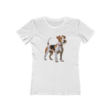 Wire Fox Terrier -  Women's Slim Fit Ringspun Cotton Tee